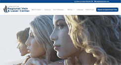 Desktop Screenshot of lafayetteveins.com